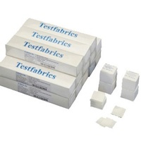 TESTFABRICS ISO AATCC CROCK SQUARES BOX for Colour Fastness Test磨擦试验用白棉布